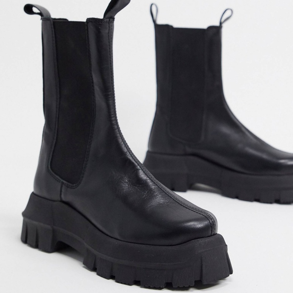 Leather Calf Boots
